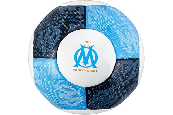 OLYMPIQUE DE MARSEILLE Ballon de Football Om - Collection Officielle Taille 5