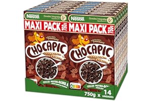 CEREALES NESTLE Cereales Nestlé Chocapic - 750 g (Paquete de 14)