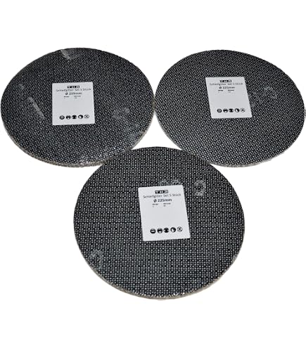Bosch Expert M480 Sanding Net Set - 21 Pieces, 225mm For Drywall, Grits 80/120/180/240