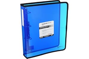 Grafoplas 30120630, Carpeta con Anillas, Anillas 40mm, Azul