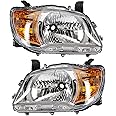 ALL PARTS SOURCE Halogen Headlight Assembly Compatible For Maruti Suzuki Alto K10 Headlamp Without Bulb And Wire (Right & Left Side) 2010-2014 Pair