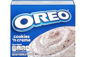 Jell-O Instant Pudding and Pie Filling, Oreo Cookies 'n Cream, 4.2-Ounce Box (Pack of 6) by JELL-O