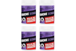 RATKIL Insectokil Smoke Bombs (Pack of 4) Mini Smoke Bomb Foggers For Effective Control Of All Flying And Crawling Insects
