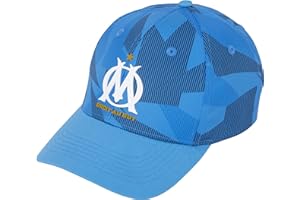 OLYMPIQUE DE MARSEILLE Casquette Om - Collection Officielle Taille réglable Homme