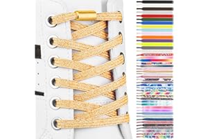 SULPO Elastic shoelaces without ties, flat, with twist closure