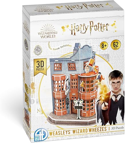 Puzzle 3D Harry Potter - Hedwige La Chouette, 118 Pièces, 4D Build, Neuf