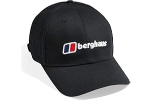 Berghaus Men's Logo Recognition Baseball Cap | Snap Adjuster, Grey, One Size