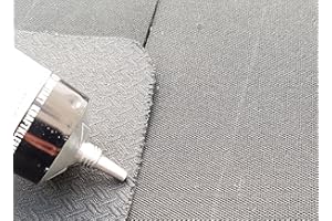 DR. CABRIO Cabrio Verdeck Reparatur Set mit 2 zuschneidbaren Flicken a´ ca. 17cm X 10cm inkl. Kleber und Anwendungs + Pflegeanleitung [passend für Audi]