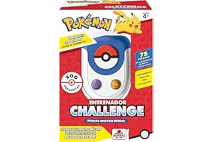 BORRAS - Pokémon Entrenador Challenge | Juego Electrónico Infantil de Adivinanza y Estrategia | a Partir de 4 Años (19828)