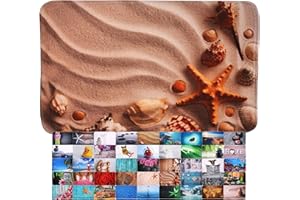 Sanilo Bath Mat, Many Beautiful Bath Mats to Choose From, High-Quality, Very Soft, Fast-Drying, Washable, Sanibel, 70 x 110 cm