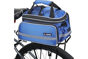 BAIGIO Selighting Bolsa Alforja Trasera Bicicleta Bolsa de Equipaje Impermeable 10L-25L