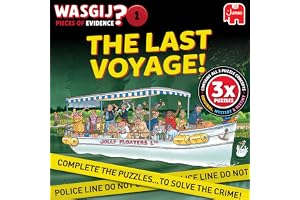 Wasgij Pieces of Evidence 1, The Last Voyage! 3 Pussel för Vuxna