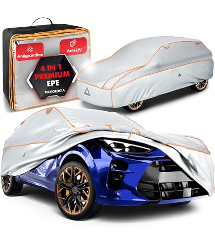 Telo Copriauto Antigrandine RONIN – Universale 480x300 Cm Con Protezione In Schiuma Da 6mm