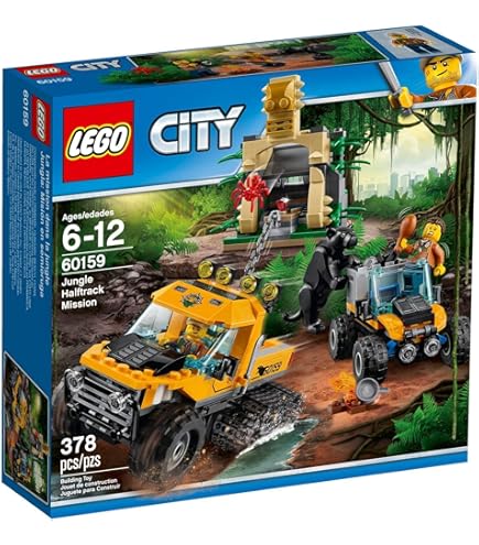 AMです LEGO UK 60161 zabawka budowlana w dżungli : LEGO: Amazon.pl