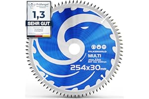 FALKENWALD - Hoja de Sierra Circular 254 x 30 mm - Disco de Corte compatible con Sierra Tronzadora y Sierra Circular de Bosch & Metabo