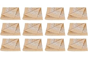 PURECITY Lot Grossiste 12 Bandana Foulard Coton Motif Paisley Cachemire - Plusieurs Coloris Disponibles