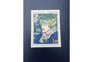 Timbre France 1964. Collection Art Peinture n 1426 Neuf sans charnière. Toulouse Lautrec