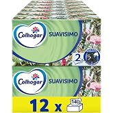 Colhogar Facial Tissues Family Pack x1680 &ndash; Box of Facial Tissues &ndash; Washing Machine Resistant &ndash; Box of 140 Tissues &ndash; White [1