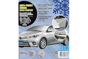 EASYSHOPPINGSTORE23 Windscreen Cover, 145 x 70 Tarpaulins, Windscreen, Anti-Frost Blanket, Car Windscreen, Lens Hood, Snow, Windscreen Before The Sticker, Anti-UV, Foldable