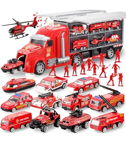 LEGO 60462 - Helikopter, brandweerauto en onderzeeër remix