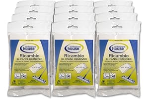 I.P.P.A. set 120 panni velo attirapolvere per la pulizia di pavimenti e mobili. Misura panni: cm 30 x 23. Compatibili anche con i sistemi swiffer.