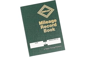 Simplex Mileage Record Book