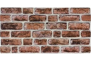 AS COUNTRY STONE Wandpaneele Steinoptik - 3D Effekt - Wandverkleidung Steinoptik für Küche, Wohnzimmer, Innen- und Außenbereich - Steinoptik Styropor - 3D Wandpaneele - Akustikpaneele I ST106 |