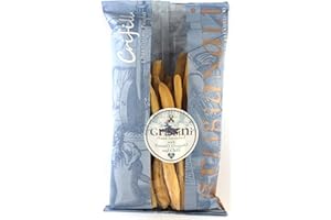 Crifill Handgemachte Grissini mit Tomate, italienische Brotstangen, Snack, 200g