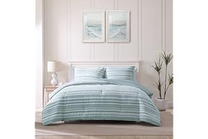 Tommy Bahama Clearwater Cay Comforter Set, Queen, Blue