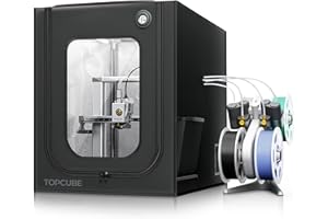 YOOPAI Custodia per stampante 3D per Bambu Lab A1, copertura per stampante 3D con luce LED, TOPCUBE temperatura costante 3D Pinter Enclosure 550 x 600 x 670 mm