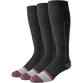 Amazon Essentials Men's Graduated Compression Cotton Calf Socks, 3 Pairs