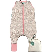 Molis&co Baby Schlafsack 2.5 TOG - Mit Abnehmbaren Ärmeln & Socken 100% Baumwolle
