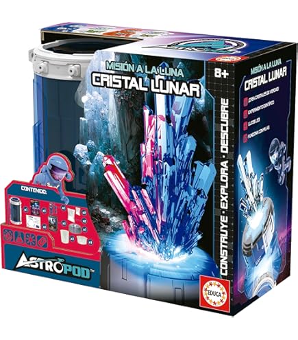 Educa 41347 Astropod Space Rover Fahrzeug, Bauen Sie Ihr Eigenes