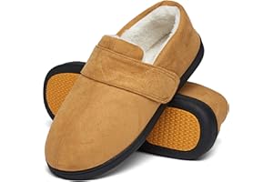 Mishansha Pantofole Uomo Ciabatte Invernali Memory Foam Pantofole Calde Gr.39-46