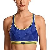 SYROKAN Femme Soutien Gorge de Sport Ultimate Haut-Impact Dos Nageur Running