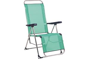 Alco - Tumbona Posiciones Relax Aluminio Fibreline Azul Color 30 1-480AZ