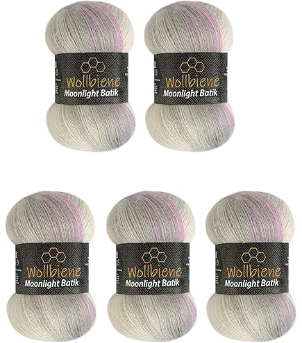 Alize Wolle Alize Angora Gold Batik Türkische Wolle Farbverlauf Mohair 5x100g eB