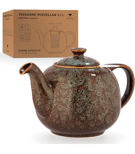 Maxwell & Williams Teekanne Aus Knochenporzellan – 1,2 Liter, Für 6 Tassen, Spülmaschinenfest