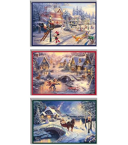 Hallmark Kerstkaart, multipack kerstkaarten, 16 stuks, 2 motieven, straatscène & sneeuwbol, liefdadigheidskaarten, met enveloppen Hallmark Kerstkaart, multipack kerstkaarten, 16 stuks, 2 motieven, straatscène & sneeuwbol, liefdadigheidskaarten, met enveloppen