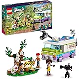LEGO Friends Furgone della Troupe Televisiva, Camion Giocattolo per Fingere di Filmare e Riportare le Notizie di Salvataggio 