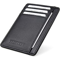 Vera Pelle Uomo Portafogli Staccabile Carta Di Credito Id - Foto 11