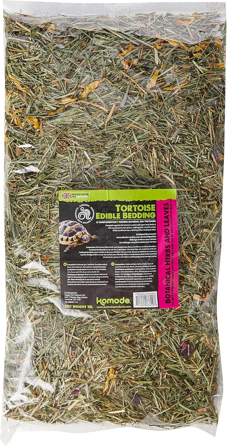 Komodo Tortoise Edible Bedding 10L, by Komodo,,,