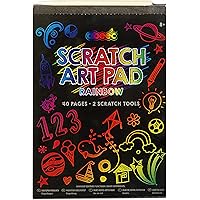 abeec Scratch Art Pads (Rainbow)