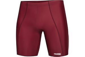 Aqua Speed Costume da Bagno | Tronchi di Nuoto Lungo di Uomo | Pantaloncini | Jammer | Protezione UV | Resistente al Cloro