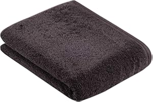 Vossen Vegan Life Duschtuch 67 x 140 cm anthrazit