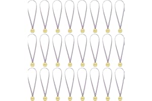 QH-Shop Premio Medallas,Ganadores Medallas el Plastico con Ribbon para Niños Fiesta Deportiva Competición Juegos