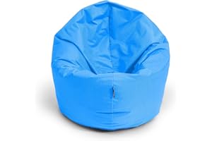 ‎BUBIBAG BuBiBag Sitzsack für Kinder & Erwachsene - Indoor und OutdoorSitzsäcke, Sitzkissen oder als Gaming Sitzsack, geliefert mit Füllung (125 cm Durchmesser, königsblau)