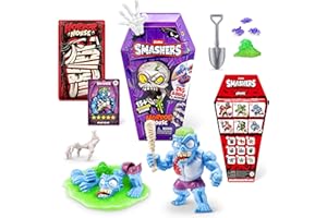 ZURU SMASHERS Smashers Horror House de ZURU, Juguete Interactivo, Juguete Coleccionable para niños y Adolescentes (30 cm), (Zombie)