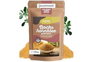 Monte Nativo mielona kozieradka, 300 g, mielona Fenugreek, koniczyna bokserska, delikatnie suszone i aromatyczne przyprawy, idealne do gotowania i przyprawiania, intymny aromat i smak