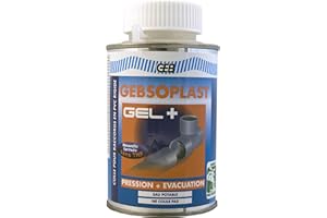 GEB 504748 Gebsoplast Gel Plus Colle pression évacuation pour raccords en PVC rigide spéciale eau potable 250 ml